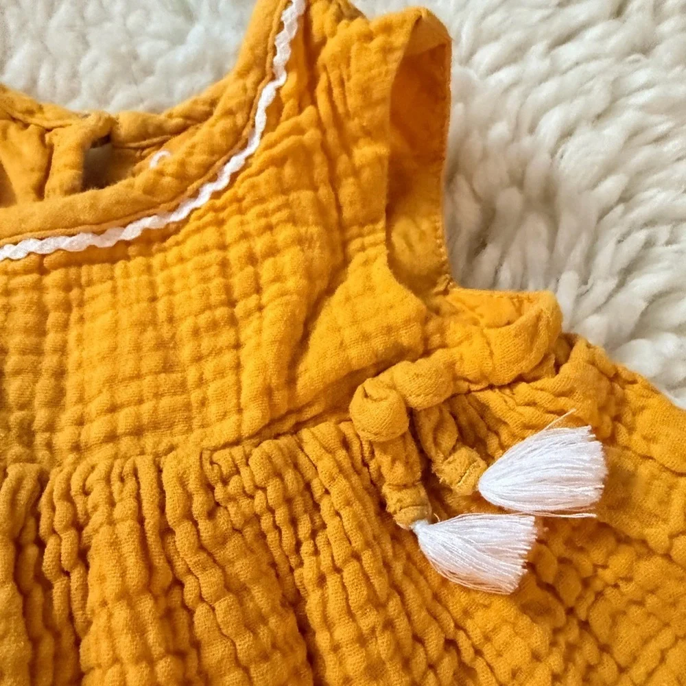 OshKosh B'gosh Yellow and White Kids Matching Set